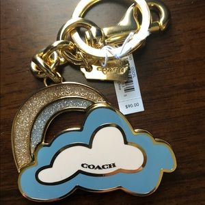 Coach NWT Bag Accessory or Key Chain Sparkly
